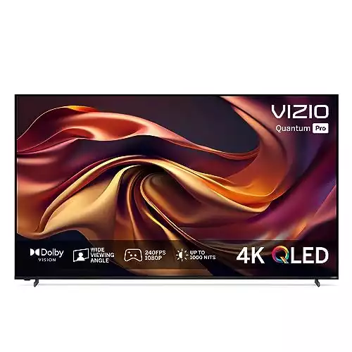 VIZIO 65-inch Quantum Pro 4K QLED 120Hz Smart TV