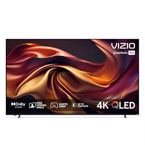 VIZIO 75-inch Quantum Pro 4K QLED 120Hz Smart TV