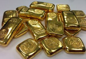 picture of gold bullion