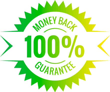 100% Money Back Guarantee