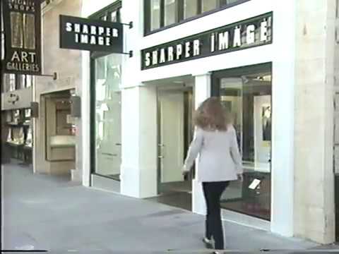 A Tour Around the Sharper Image Store | 1990's (no audio)